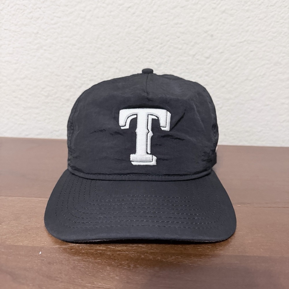 New Era Texas Rangers Nylon Adjustable Hat Breathable